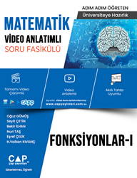 Çap Yayınları Üniversite Hazırlık Matematik Fonksiyonlar 1 Konu Anlatımlı Soru Bankası - 1