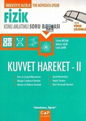 Çap Yayınları Üniversiteye Hazırlık Fizik Kuvvet Hareket 2 Konu Anlatımlı Soru Bankası - 1