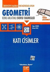Çap Yayınları Üniversiteye Hazırlık Geometri Katı Cisimler Konu Anlatımlı Tamamı Video Çözümlü Soru Bankası - 1