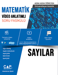 Çap Yayınları Üniversiteye Hazırlık Matematik Video Anlatımlı Sayılar Soru Fasikülü - 1