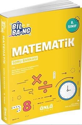 Ünlü Yayınları 8. Sınıf Bil Ba-ng Matematik Soru Bankası - 1