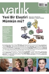 Varlık Edebiyat ve Kültür Dergisi Sayı: 1358 Kasım 2020 - 1