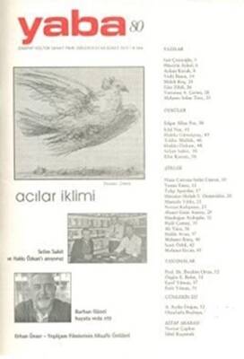 Yaba Edebiyat Dergisi Sayı: 80 - 1