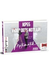 Yargı Yayınevi 2025 KPSS Genel Yetenek Matematik Video Ders Notları - Yargı Yayınevi