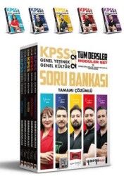 Yargı Yayınevi 2026 KPSS Genel Yetenek Genel Kültür Tüm Dersler Tamamı Çözümlü Modüler Soru Bankası Seti 5 Kitap - Yargı Yayınevi