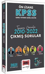 Yargı Yayınevi Yargı Yayınları 2024 KPSS GY-GK Ön Lisans Tamamı Çözümlü 2010-2022 Çıkmış Sorular - 1