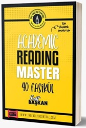 Yargı Yayınevi Yargı Yayınları Tüm Akademik İngilizce Sınavları İçin Academic Reading Master 40 Fasikül - 1