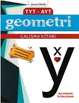 Yazarın Kendi Yayınevi - Ahmet Demir TYT-AYT Geometri Çalışma Kitabı - 1