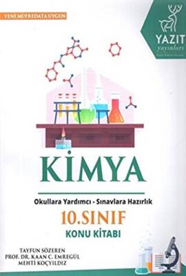 Yazıt Yayıncılık Yazıt 10. Sınıf Kimya Konu Kitabı - 1