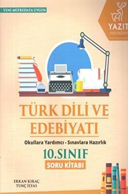 Yazıt Yayıncılık Yazıt 10. Sınıf Türk Dili ve Edebiyat Soru Kitabı - 1