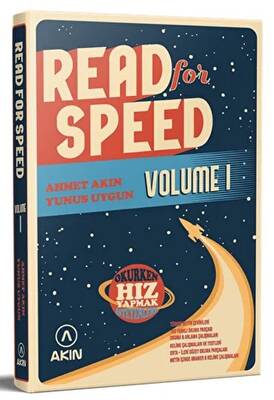 Akın Dil Eğitim YDS Read For Speed Volume-1 Okuma Kitabı - 1