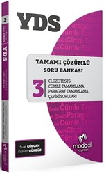 Modadil Yayınları YDS Tamamı Çözümlü Soru Bankası Serisi 3 Cloze Tests - 1