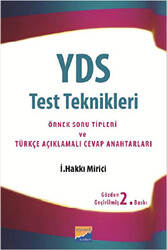 Siyasal Kitabevi - Eğitim YDS Test Teknikleri - 1