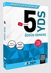 Panem Yayınları YDS Video Çözümlü Özgün 5 Deneme - 1