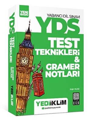 Yediiklim Yayınları YDS - YÖKDİL Test Teknikleri ve Gramer Notları - 1