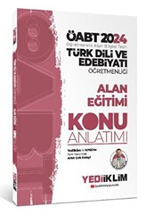 Yediiklim Yayınları 2024 ÖABT Türk Dili Ve Edebiyatı Öğretmenliği Alan Eğitimi Konu Anlatımı - 1