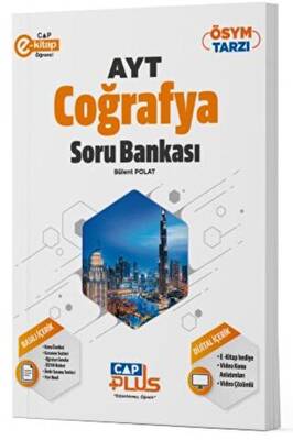 Çap Yayınları YKS AYT Coğrafya Soru Bankası - 1