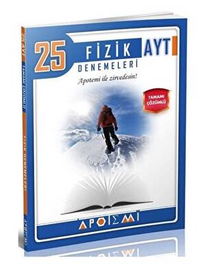 Apotemi Yayınları YKS AYT Fizik 25 Deneme Çözümlü - 1