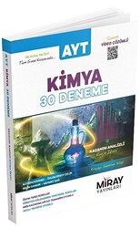 Miray Yayınları YKS AYT Kimya 30 Deneme Video Çözümlü - 1