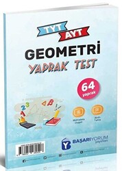 Başarıyorum Yayınları YKS TYT AYT Geometri 64 Yaprak Test - 1