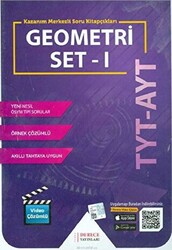 Derece Yayınları - Bayilik YKS TYT AYT Geometri Set-1 Kazanım Merkezli Soru Bankası Video Çözümlü - 1