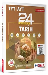 Sınav Yayınları Yks Tyt Ayt Tarih 24 Adımda Konu Anlatımlı Soru Bankası - 1
