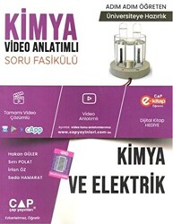 Çap Yayınları Üniversiteye Hazırlık Kimya ve Elektrik Konu Anlatımlı Soru Bankası - 1