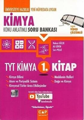 Çap Yayınları YKS TYT Kimya 1. Kitap Konu Anlatımlı Soru Bankası Video Çözümlü - 1