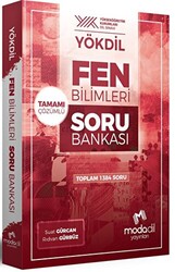 Modadil Yayınları YÖKDİL Fen Bilimleri Soru Bankası Çözümlü - 1