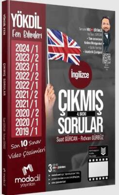Modadil Yayınları YÖKDİL Fen Çıkmış Sorular Tamamı Video Çözümlü - 1