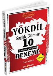 Tercih Akademi Yayınları YÖKDİL Sağlık Bilimleri 10 Çözümlü Deneme - 1