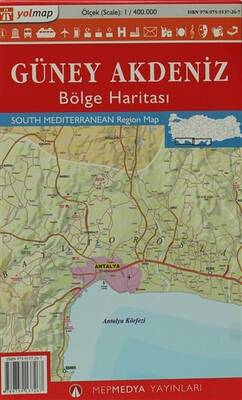 Yolmap Güney Akdeniz Bölge Haritası - 1