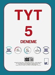 YZ Yayınları YZ YKS TYT 5 Deneme Sınavı Video Çözümlü - 1