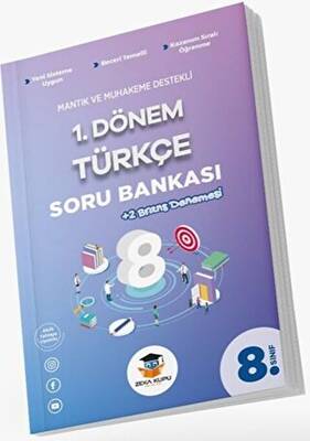Zeka Küpü Yayınları Zeka Küpü Yayınları 8. Sınıf 1. Dönem Türkçe Soru Bankası - 1