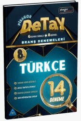 Zeka Küpü Yayınları 8. Sınıf Pisagor Detay 14`lü Türkçe Branş Denemesi - 1